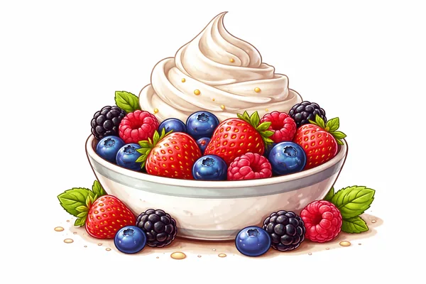 Berries and Cream cotton candy flavor