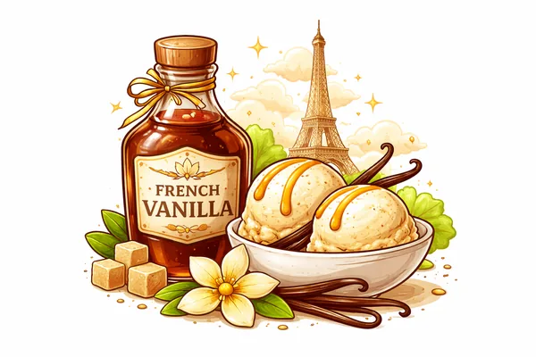 French Vanilla cotton candy flavor