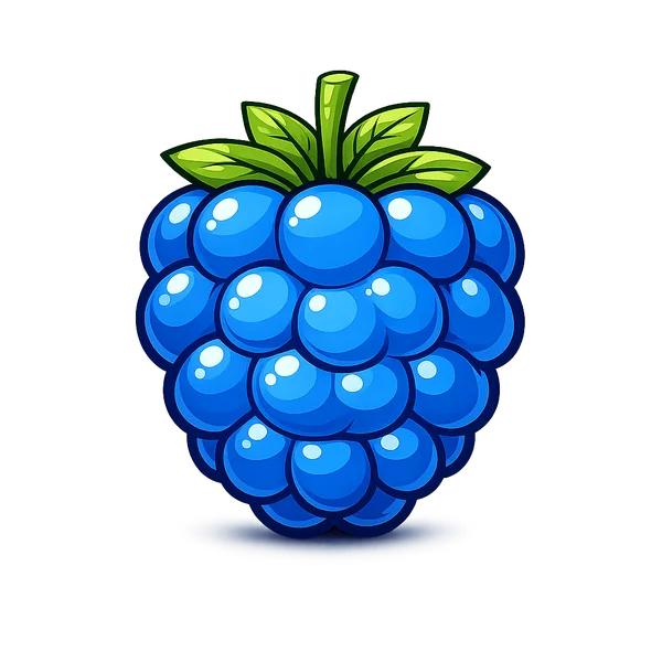 Blue Razberry cotton candy flavor