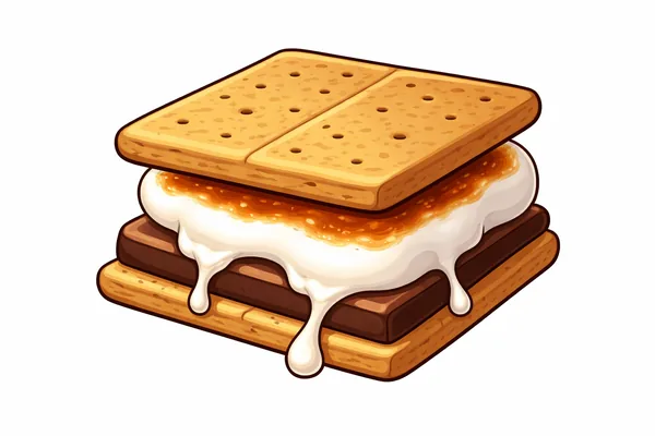 S'mores cotton candy flavor