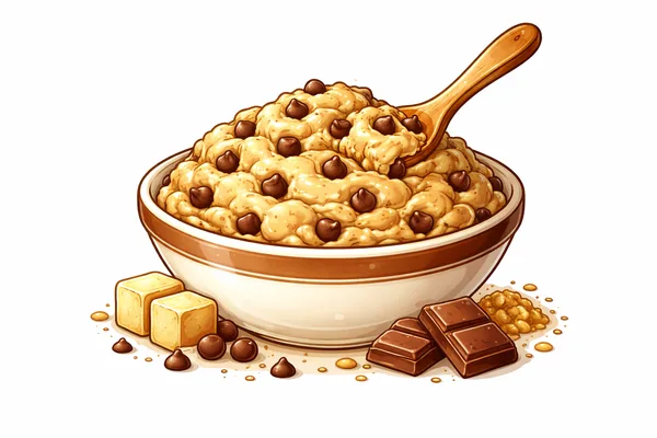 Cookie Dough cotton candy flavor