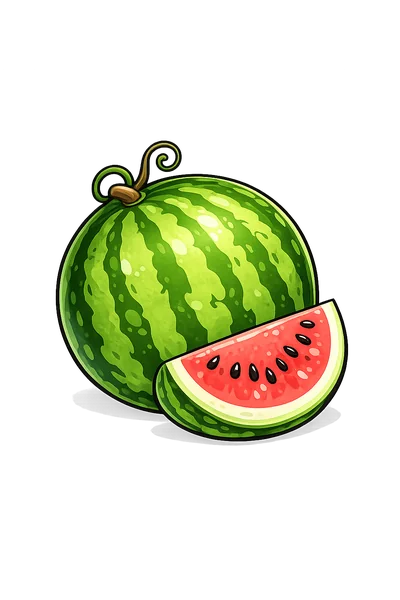 Watermelon cotton candy flavor