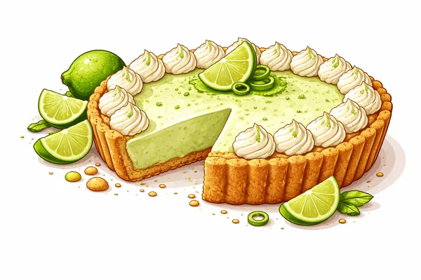 Key Lime Pie cotton candy flavor