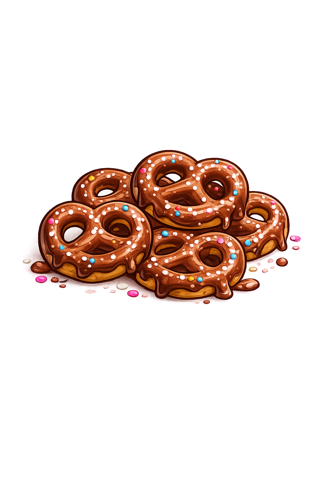 Chocolate Covered Pretzel cotton candy flavor
