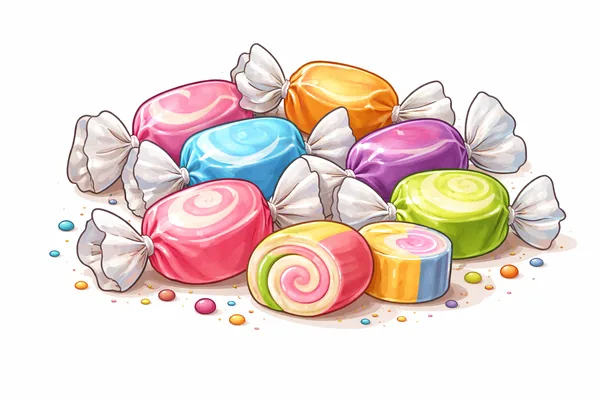 Salt Water Taffy cotton candy flavor