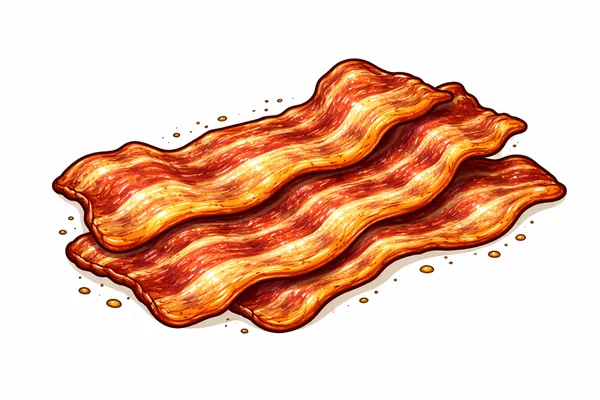 Bacon cotton candy flavor