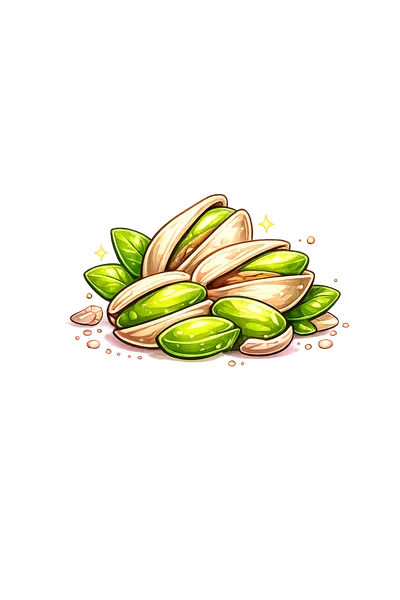 Pistachio cotton candy flavor